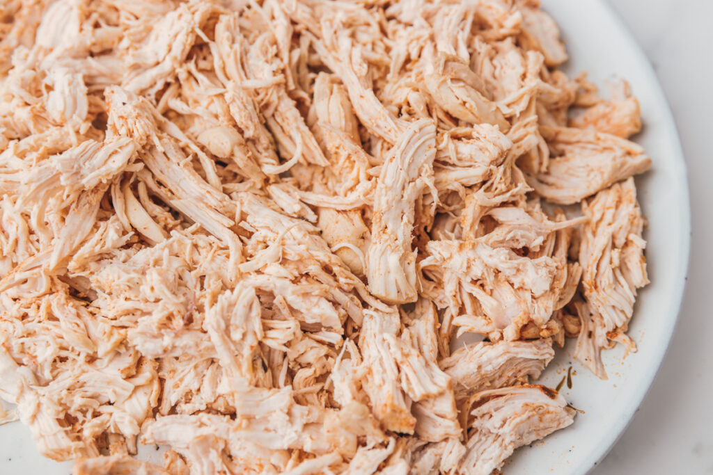How To Boil Chicken To Shred Boiled Shredded Chicken 